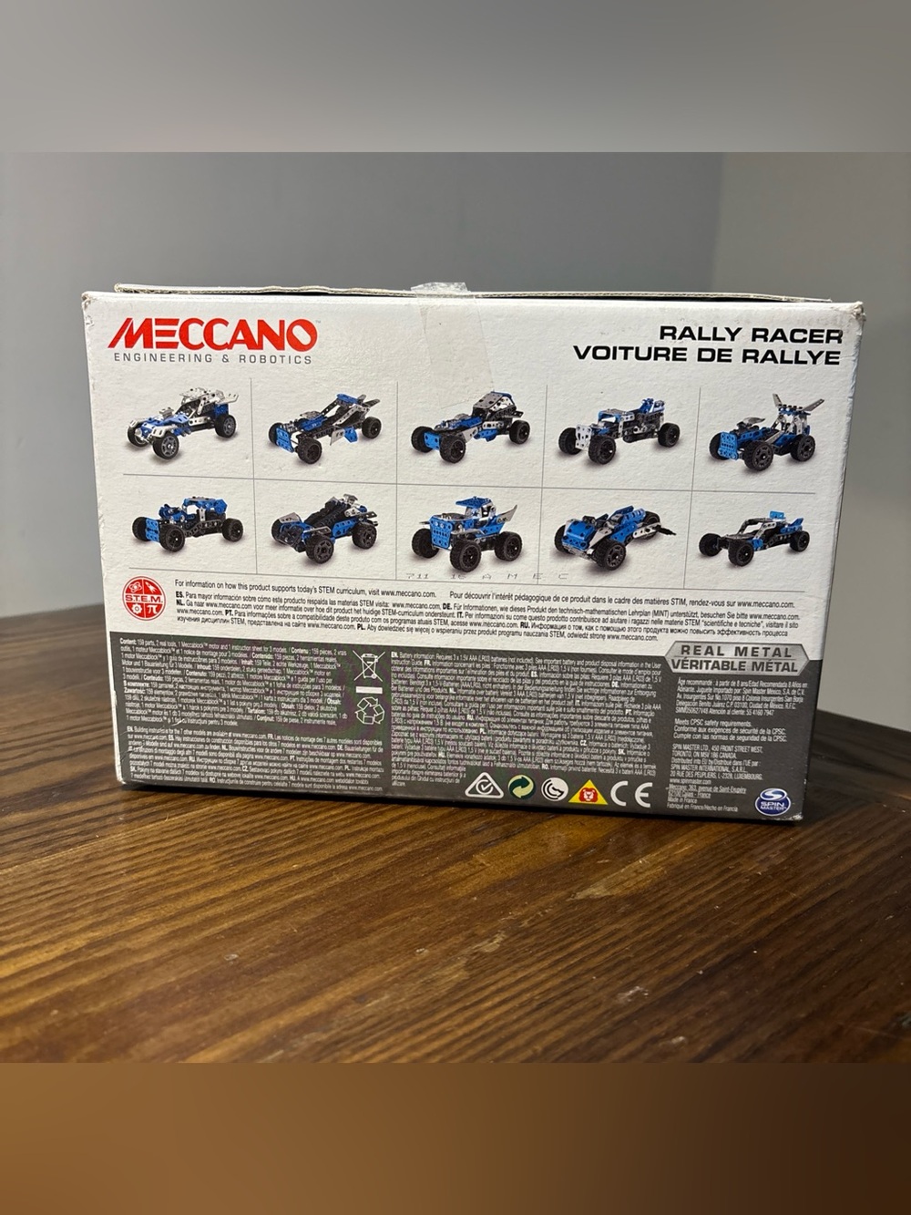 🔧 Meccano Rally Racer 10-in-1 18203 Engineering & Robotics Incomplete - Picture 2 of 12